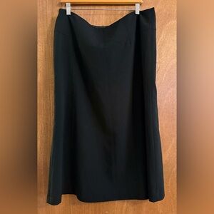 Calvin Klein Black Midi Skirt